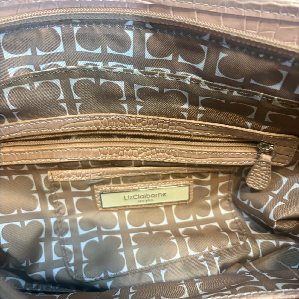 Liz Claiborne Tan Shoulder Bag
